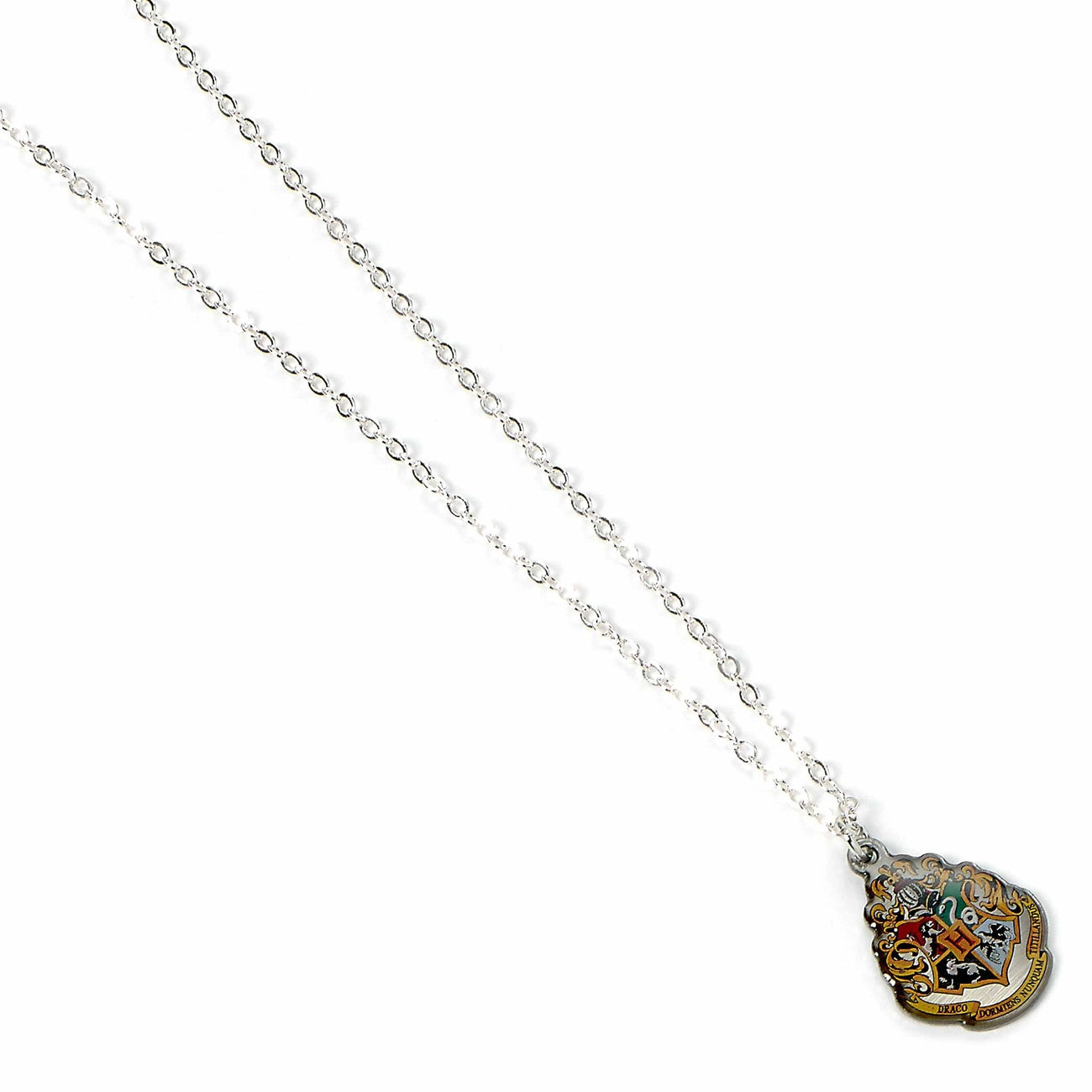 Produktbild Harry Potter Halsband & Hänge Hogwarts (försilvrat)