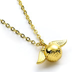 Produktbild Harry Potter Halsband Gyllene Kvicken-hänge (guld­färgad)