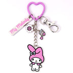 Produktbild Hello Kitty nyckelring med My Melody-hänge 15 cm