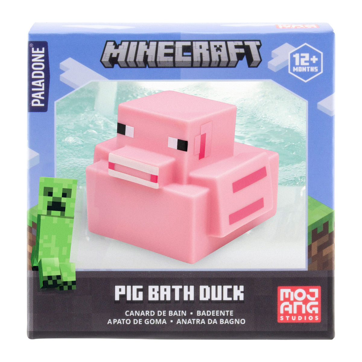 Product image Minecraft Bath Duck Pig 6 cm