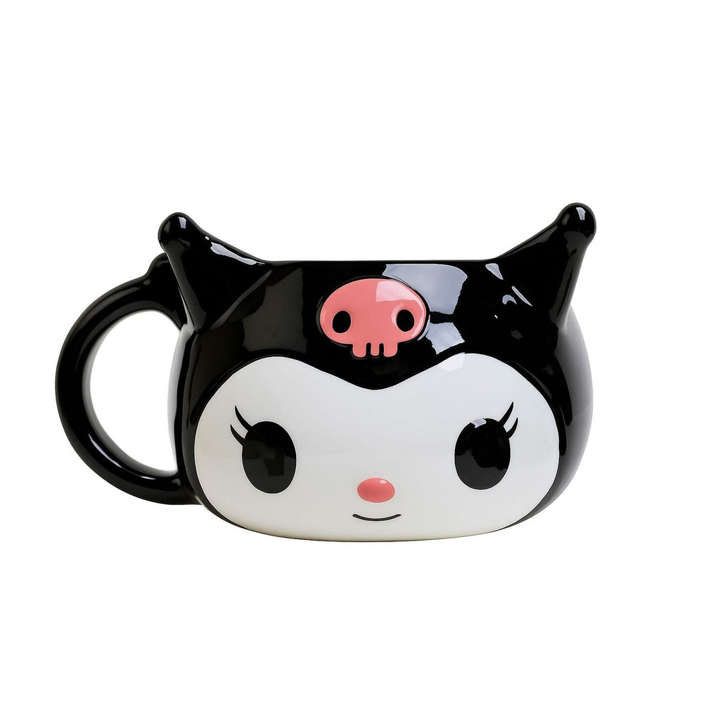 Produktbild Sanrio Set 3D-mugg och Strumpor Kuromi