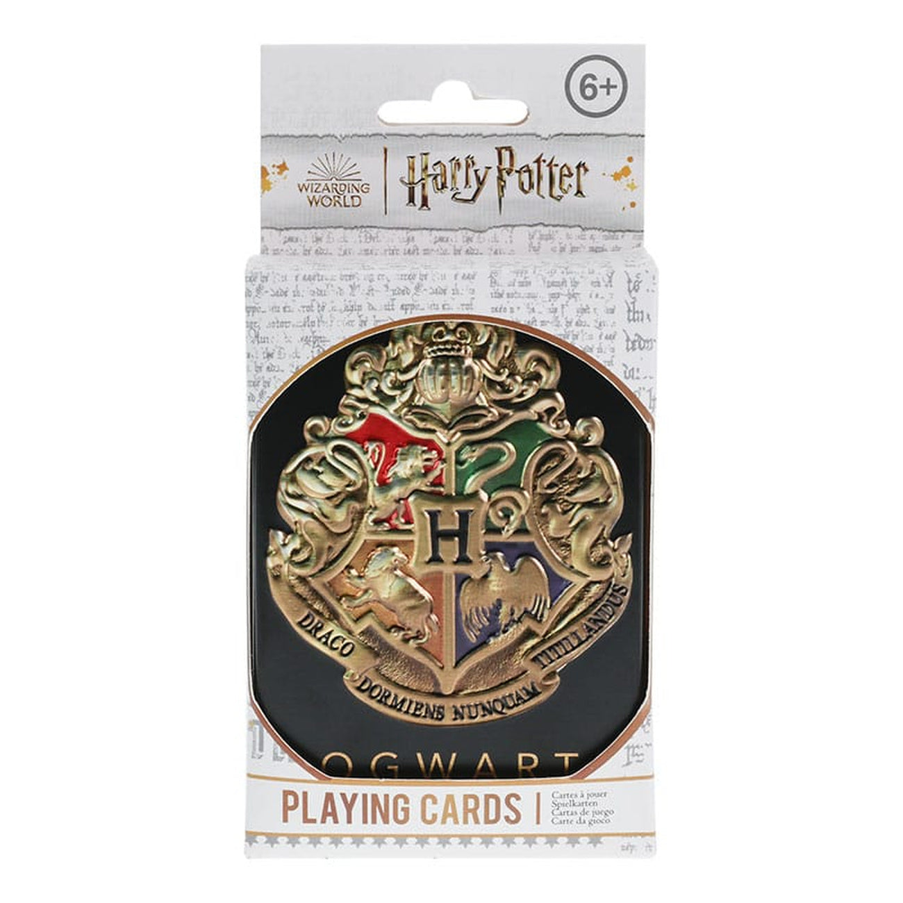 Produktbild Harry Potter Spelkort Hogwarts