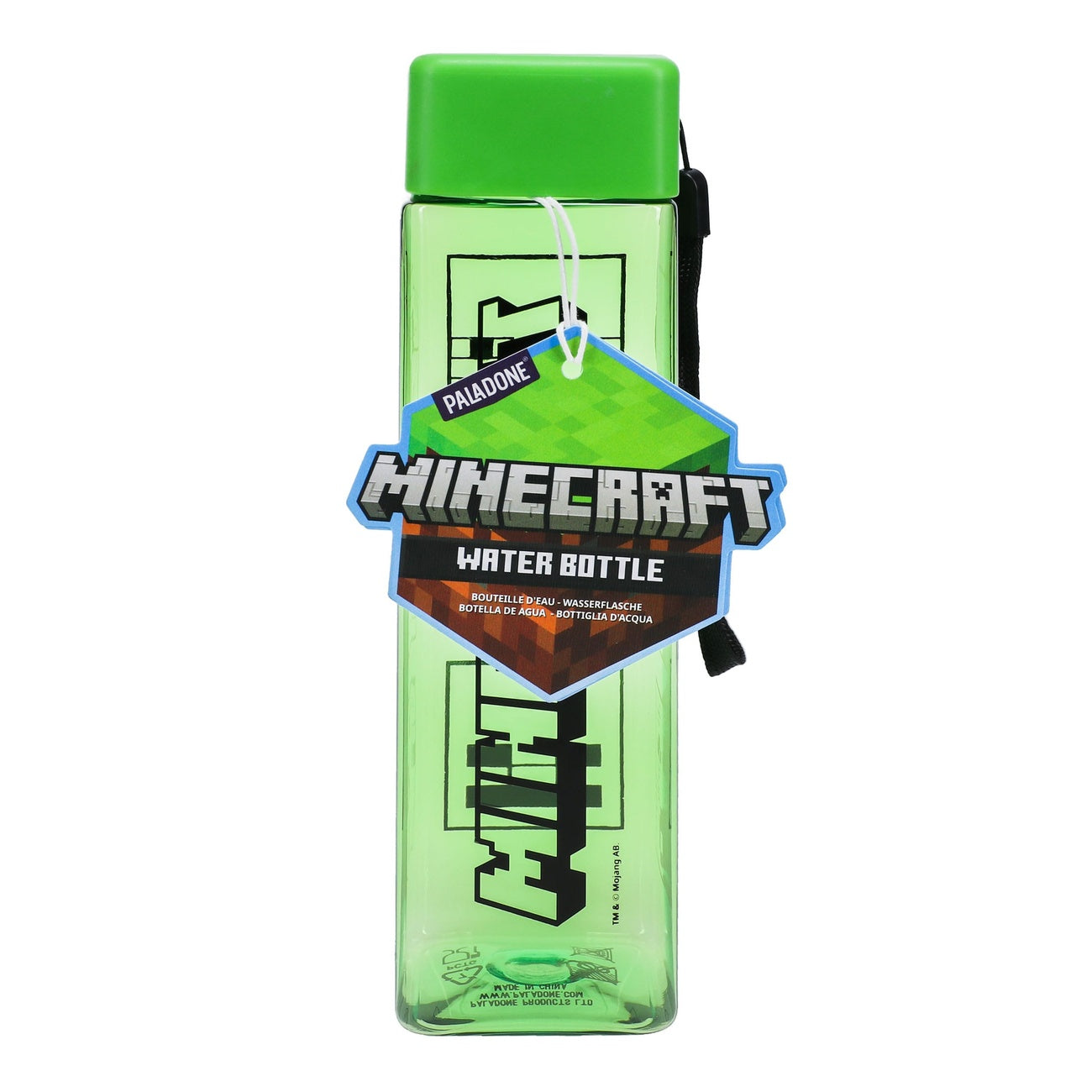 Produktbild Minecraft Vattenflaska Square Shaped
