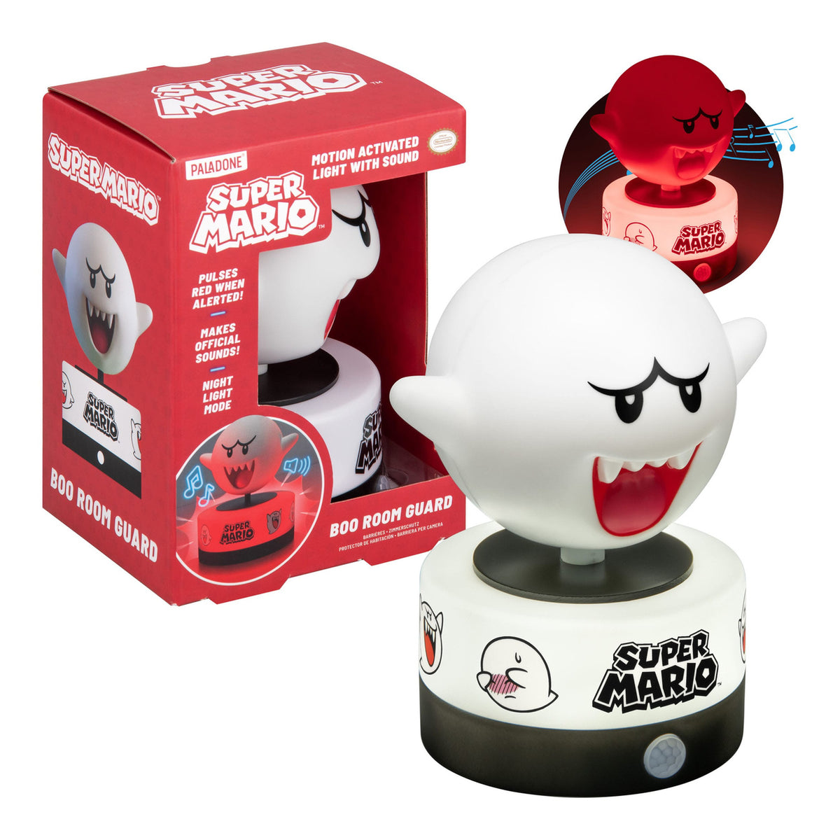 Produktbild Super Mario Boo-lampa med ljud