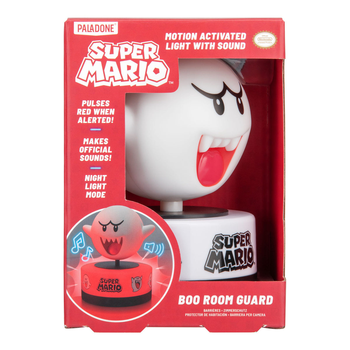 Produktbild Super Mario Boo-lampa med ljud