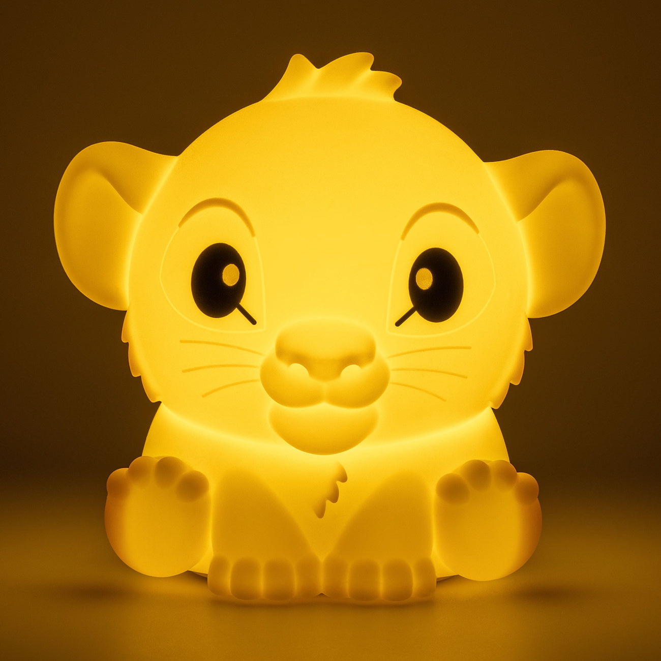 Produktbild Disney Squishy Glo silikonlampa Lejonkungen Simba 15 cm