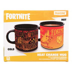 Produktbild Fortnite-mugg med termo­effekt
