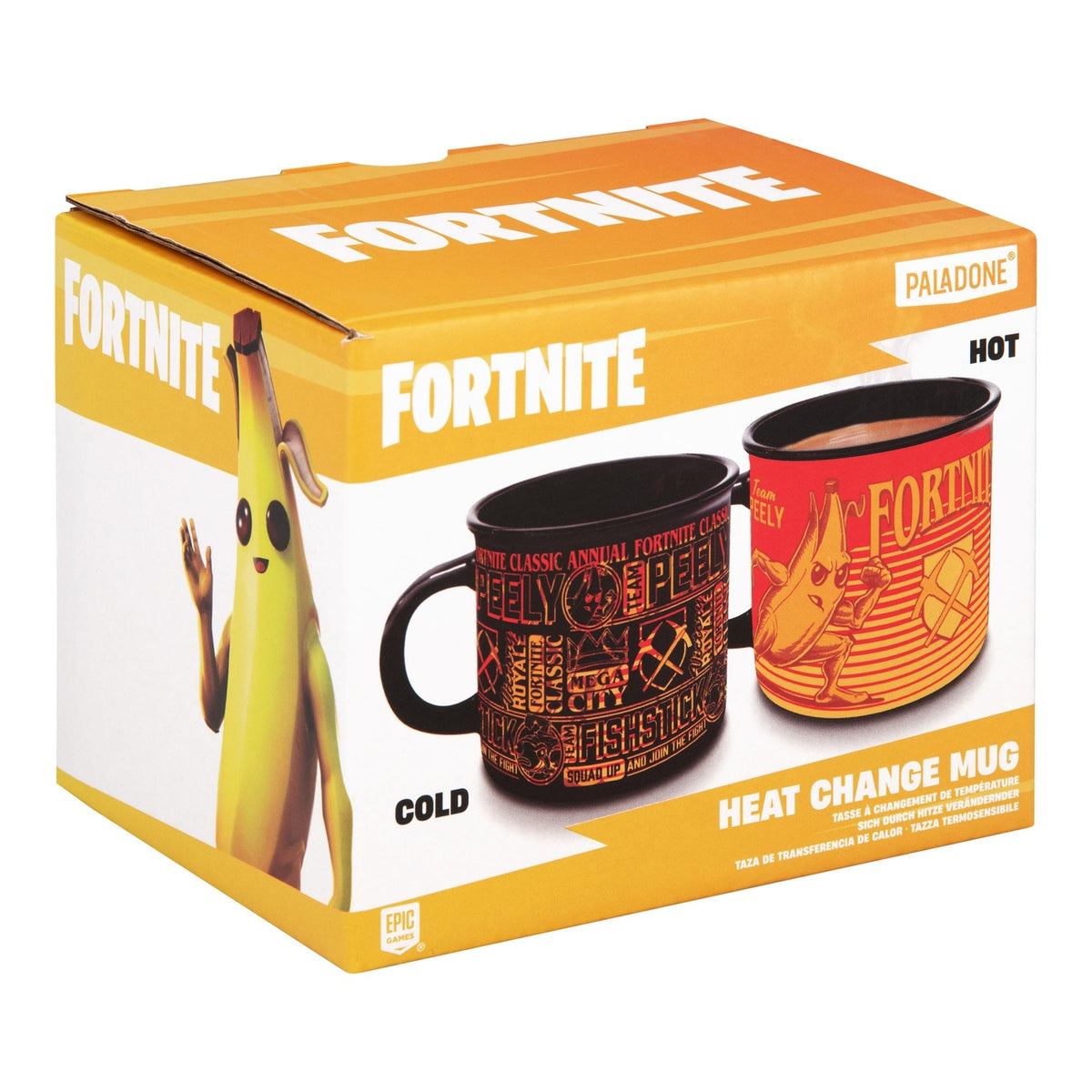 Produktbild Fortnite-mugg med termo­effekt