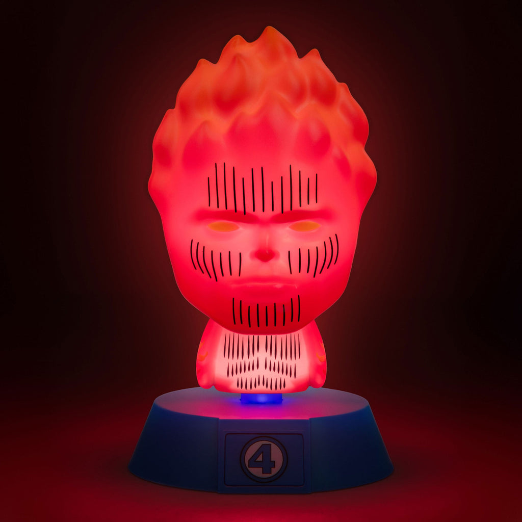 Produktbild Fantastic Four Icons lampa Human Torch 11 cm