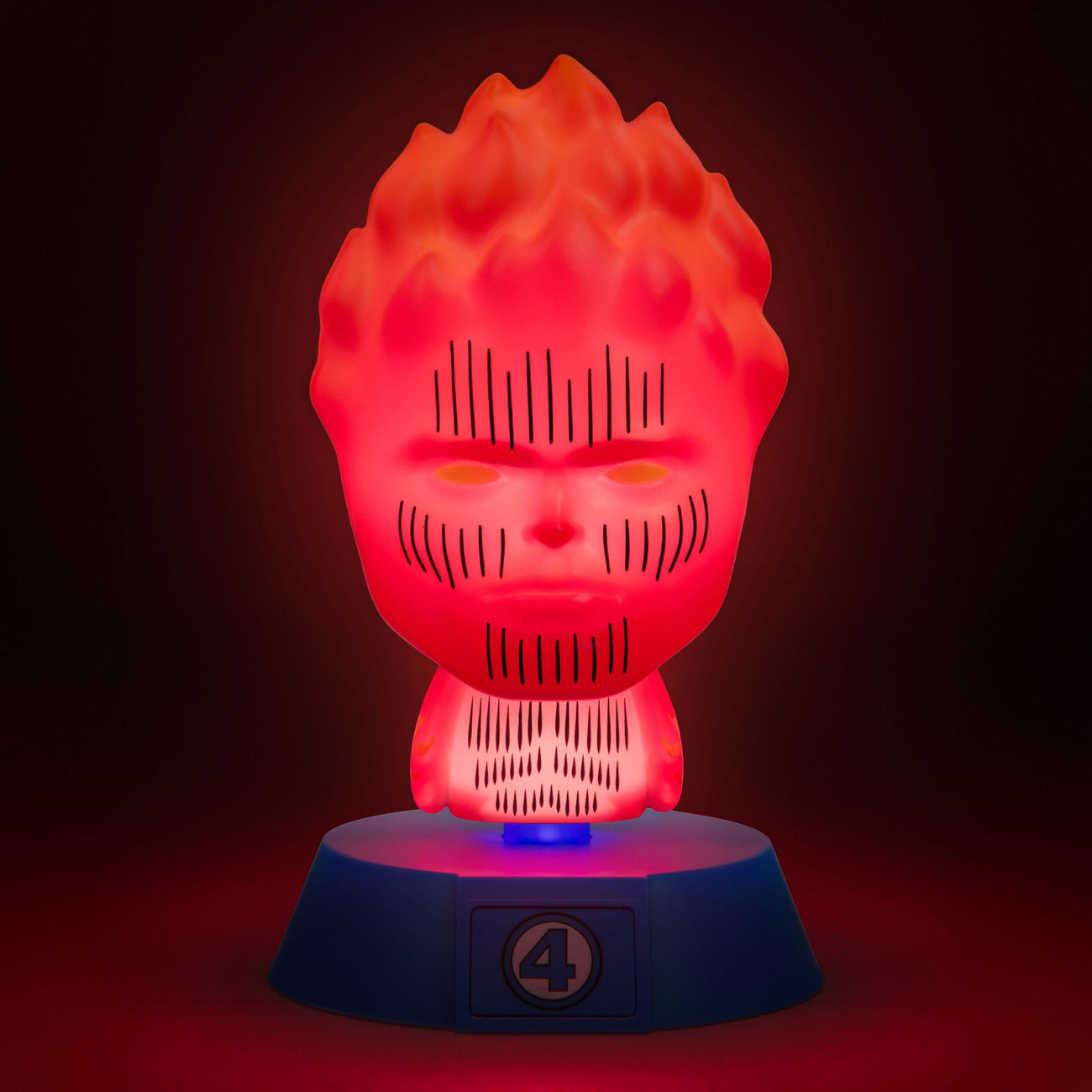 Produktbild Fantastic Four Icons lampa Human Torch 11 cm