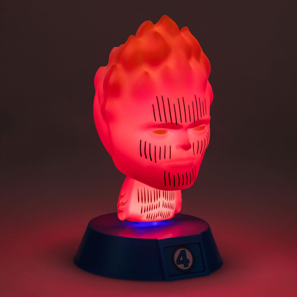 Produktbild Fantastic Four Icons lampa Human Torch 11 cm