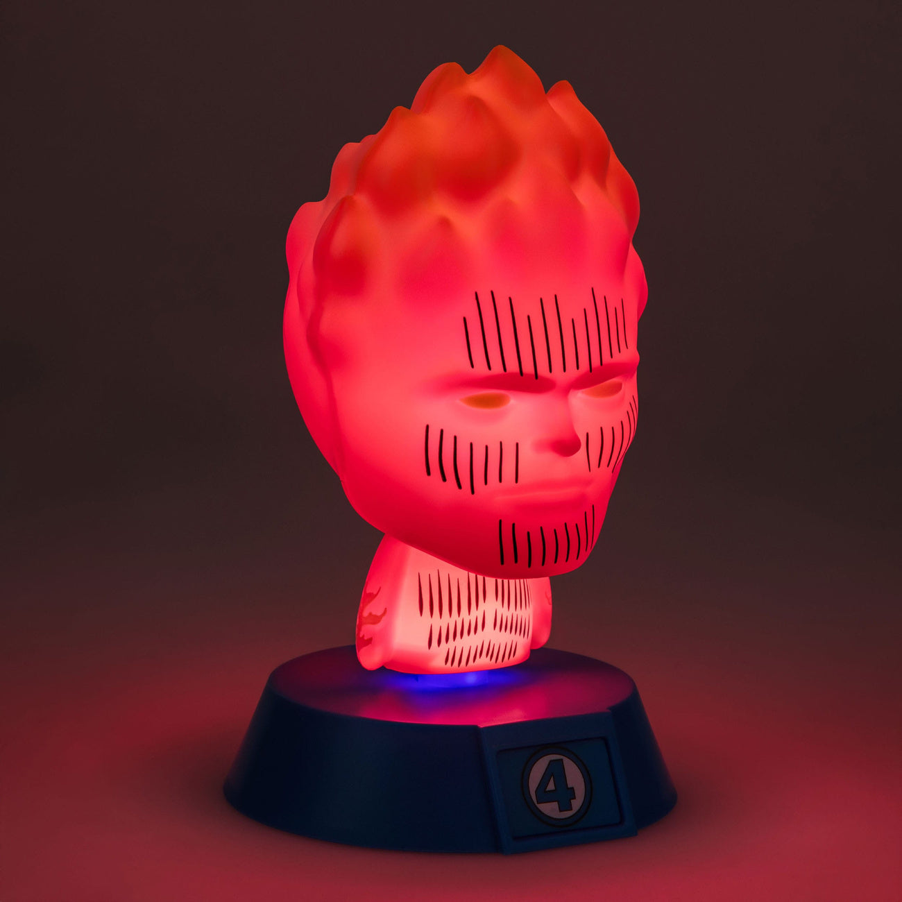 Produktbild Fantastic Four Icons lampa Human Torch 11 cm