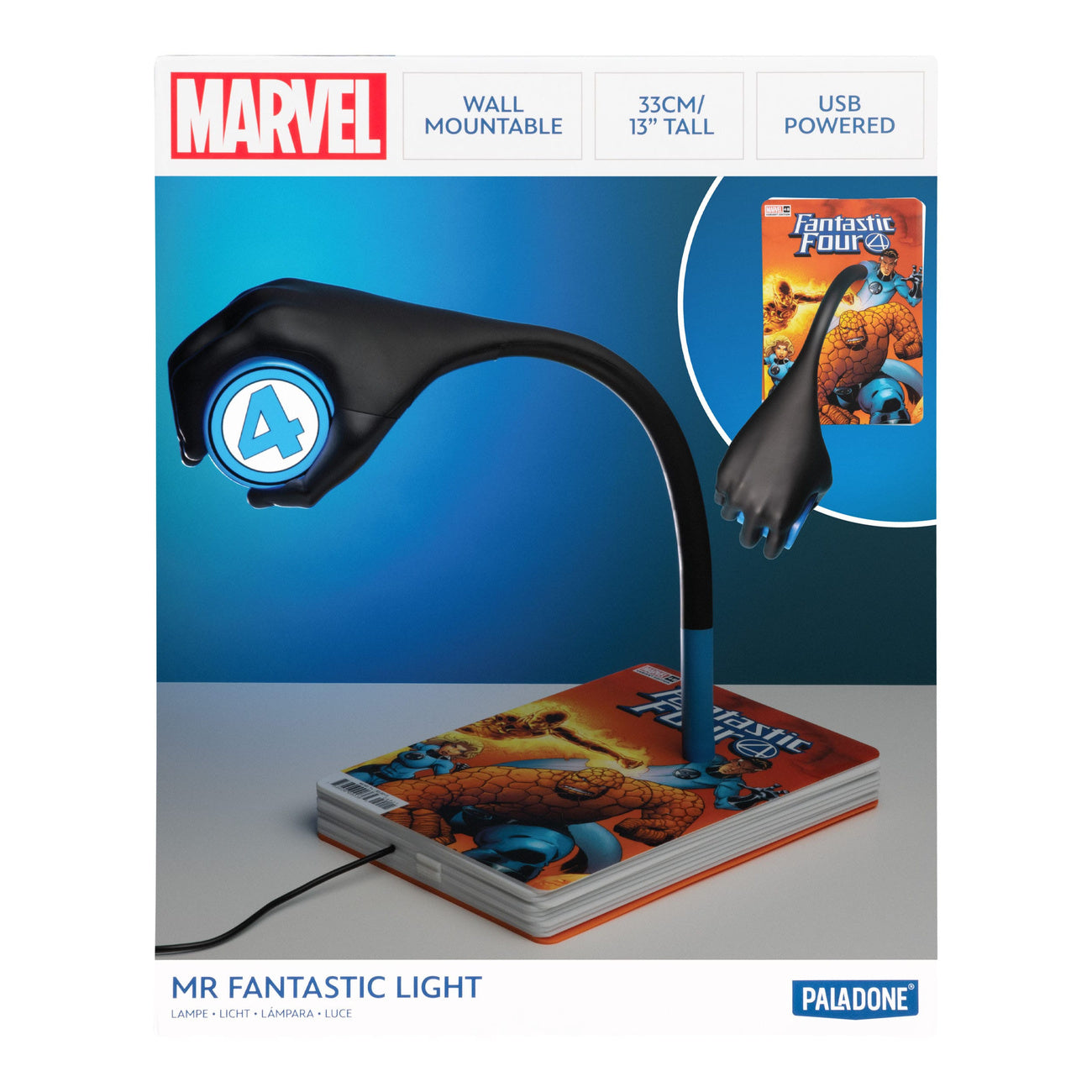 Produktbild Fantastic Four USB-skrivbordslampa Mr Fantastic 32 cm
