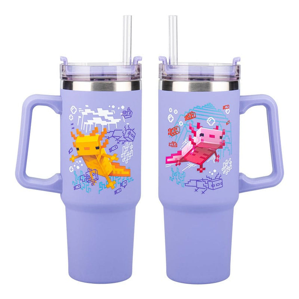 Produktbild Minecraft To Go-mugg Lila