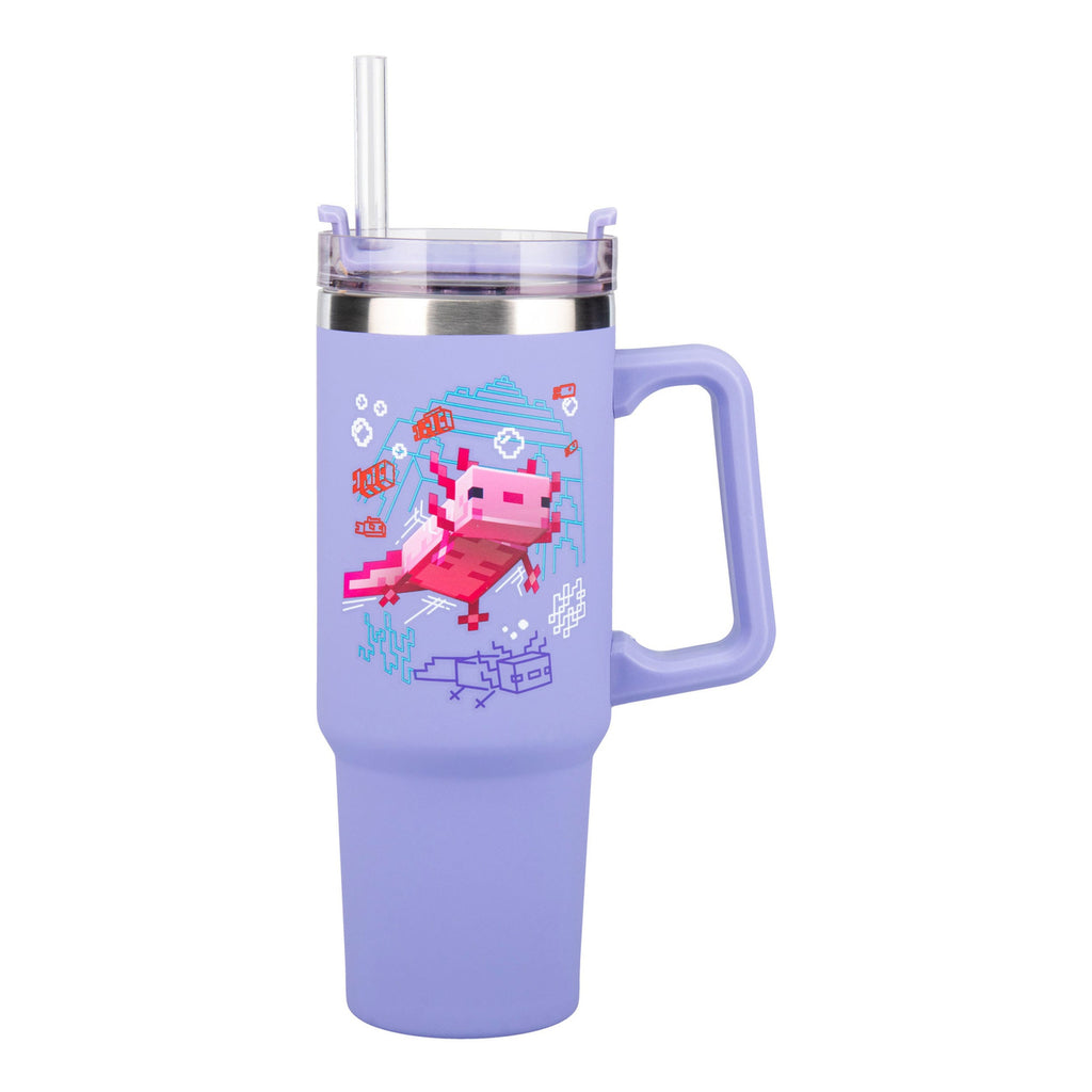 Produktbild Minecraft To Go-mugg Lila