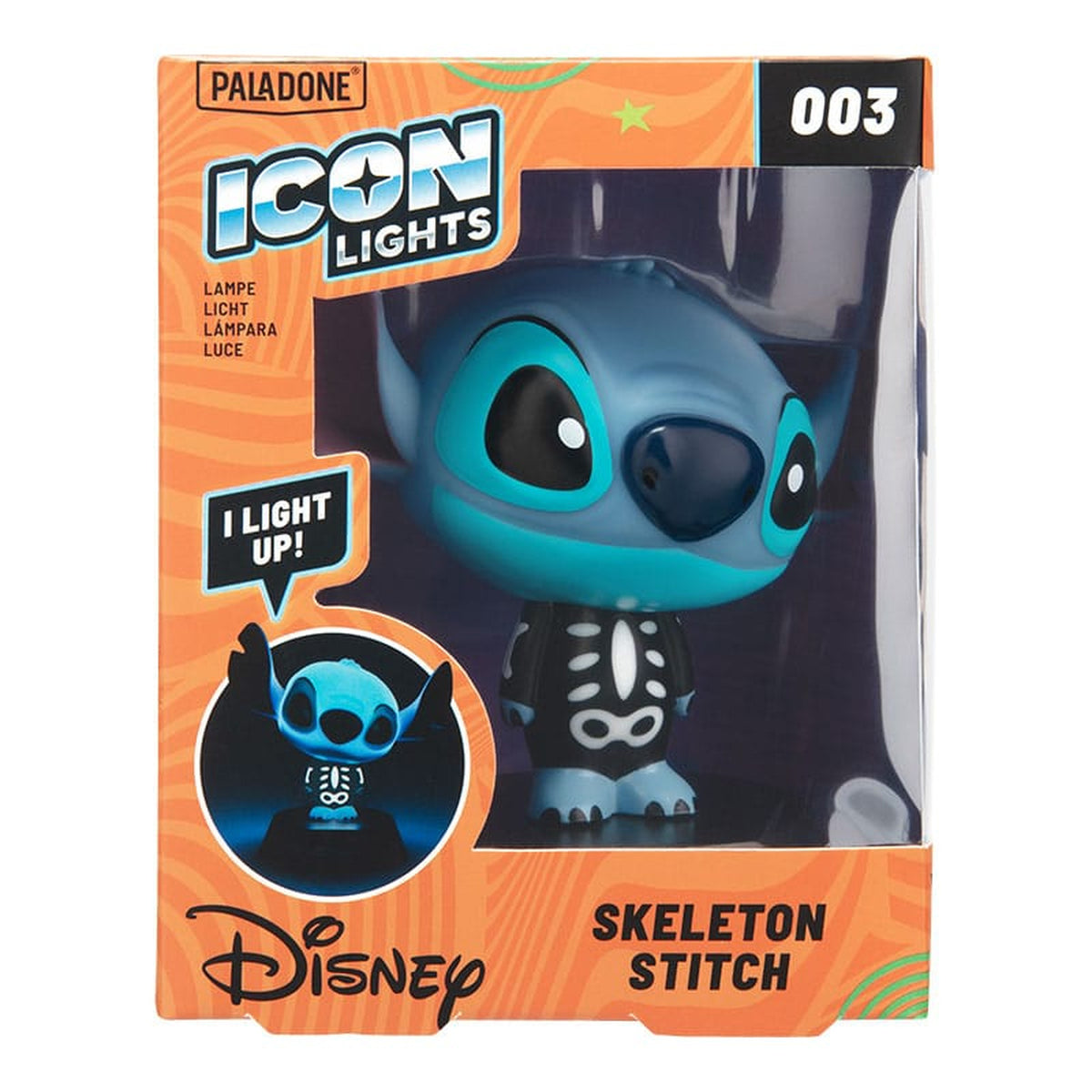 Produktbild Lilo & Stitch Skeleton Icons lampa Stitch 11 cm