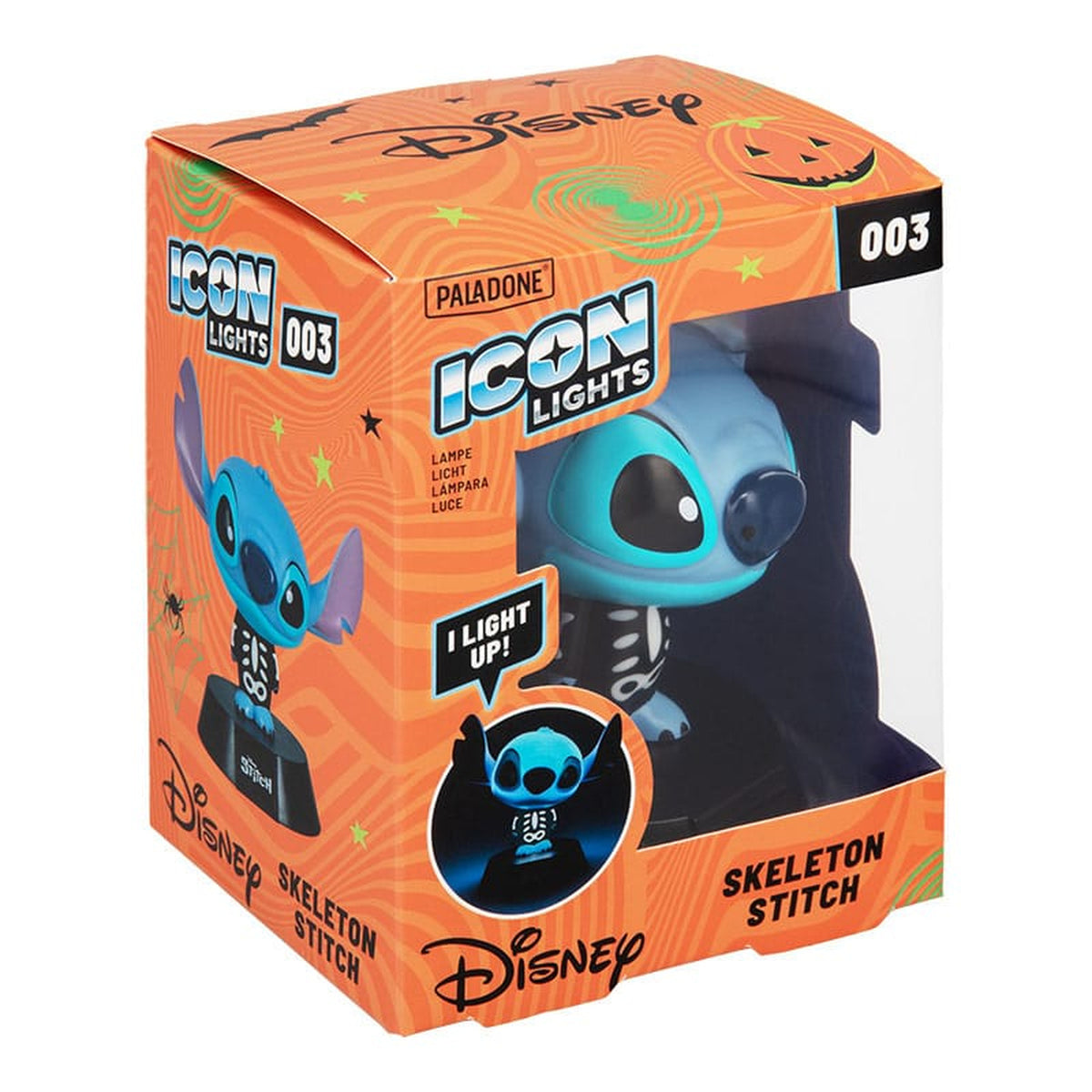 Produktbild Lilo & Stitch Skeleton Icons lampa Stitch 11 cm