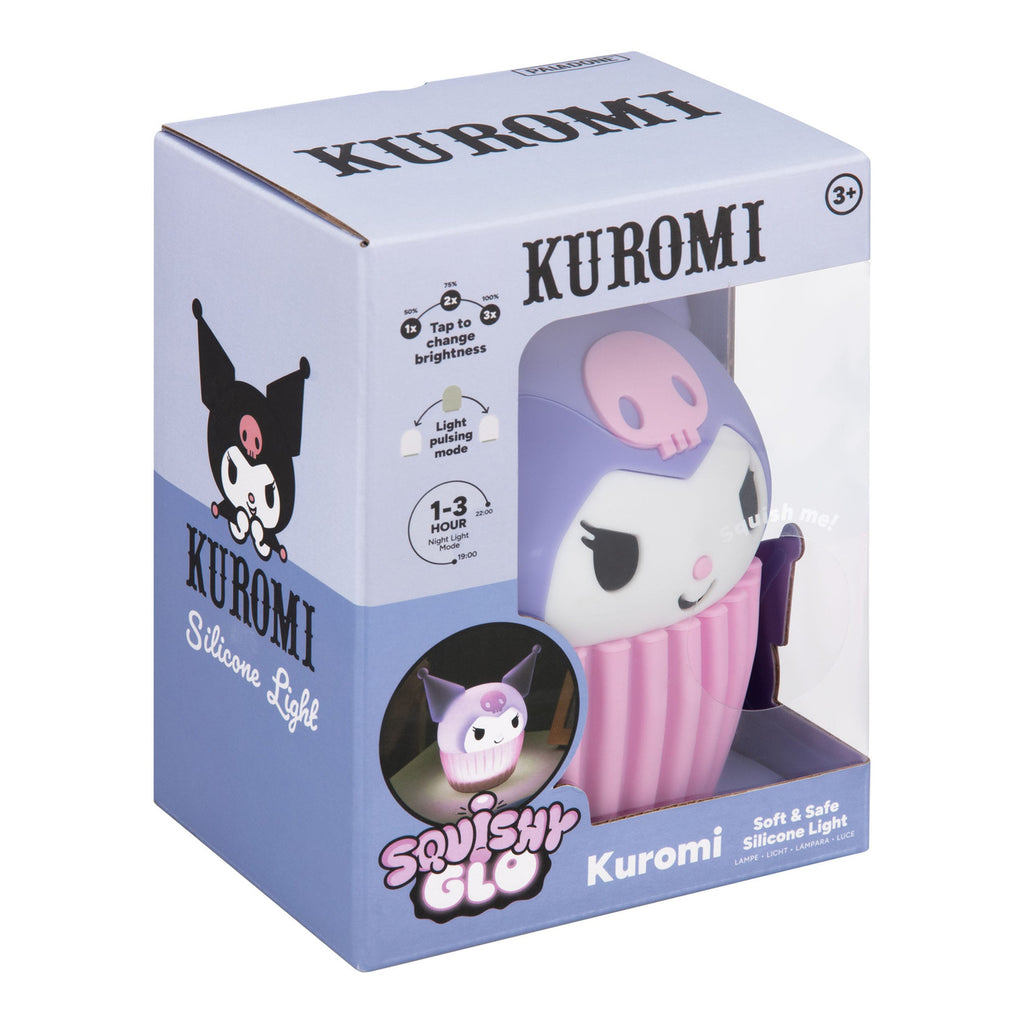 Produktbild Sanrio Squishy Glo silikonlampa Kuromi 15 cm