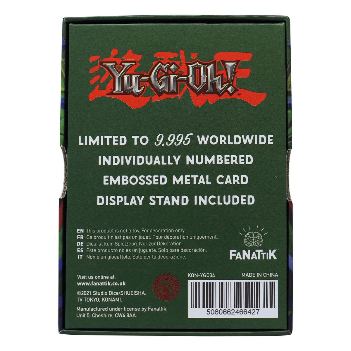 Produktbild Yu-Gi-Oh! Replikakort Pot of Greed Limited Edition
