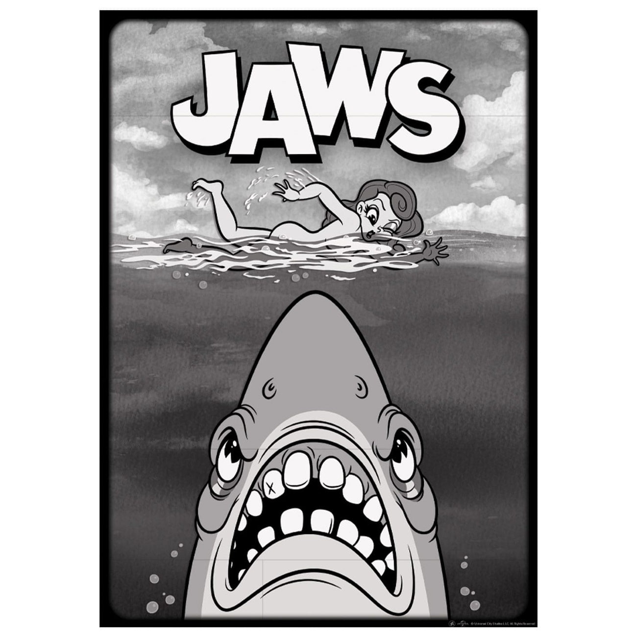 Produktbild Jaws Konsttryck Limited Edition 42 x 30 cm