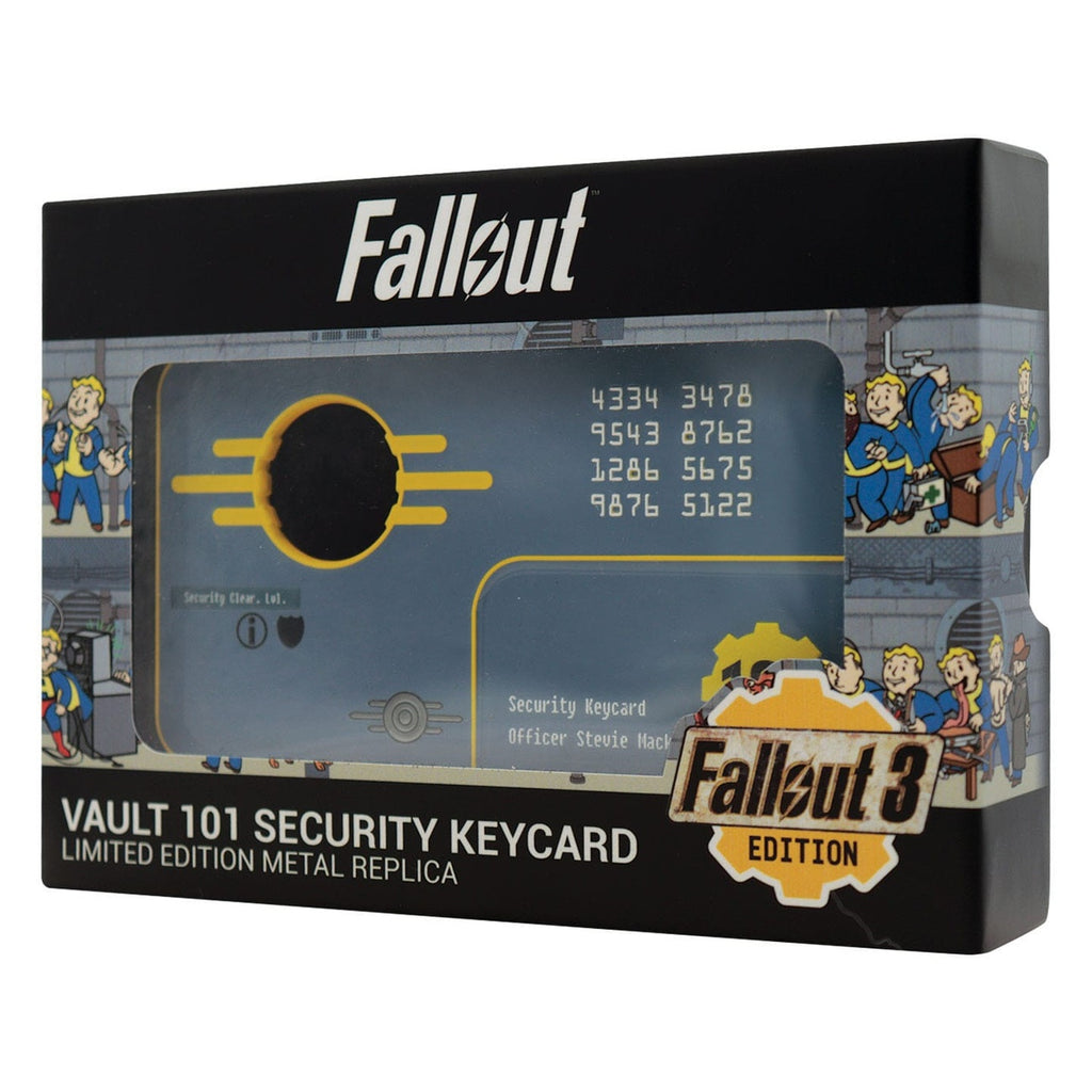Produktbild Fallout 3 Replika Vault 101 Security Keycard Limited Edition