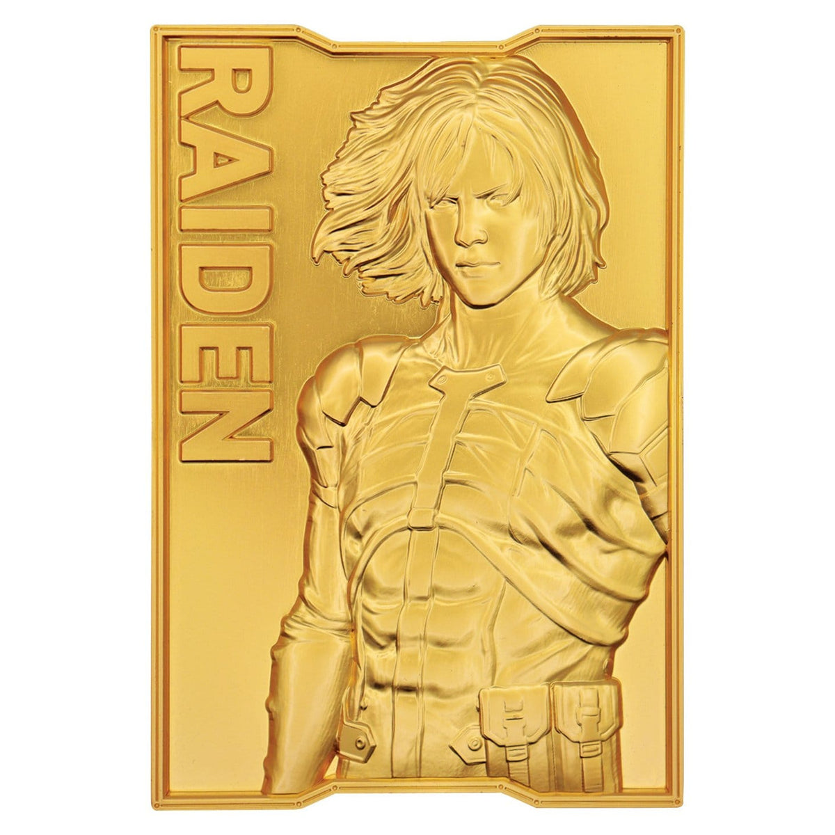 Produktbild Metal Gear Solid 2 Metallstav Raiden 24k Gold Plated Limited Edition