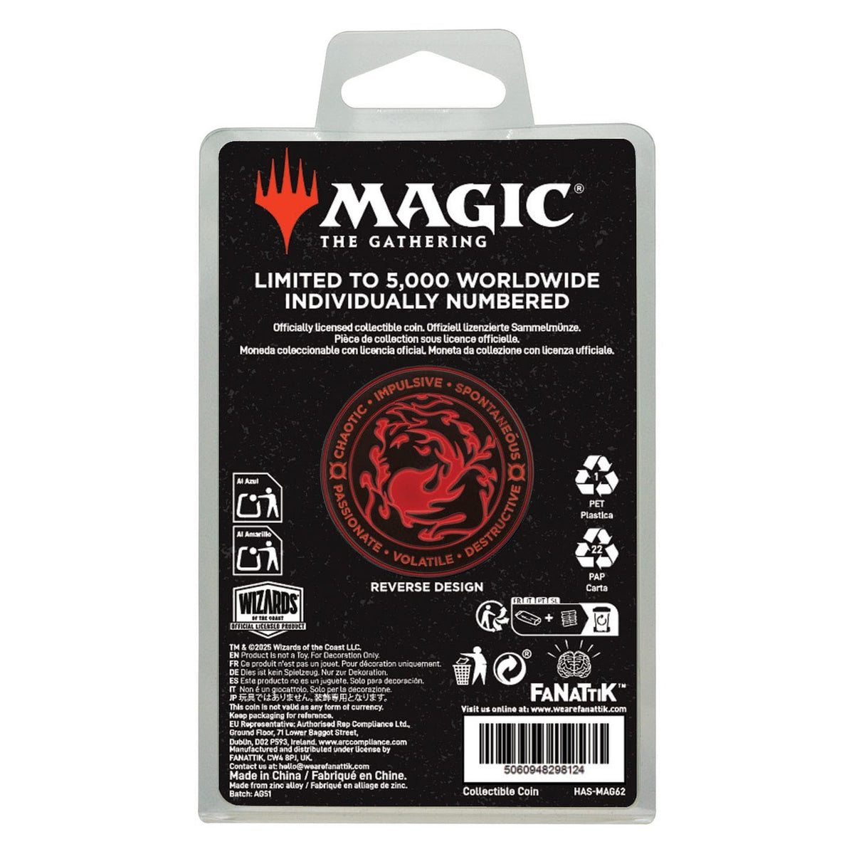 Produktbild Magic: The Gathering samlarmynt Chandra