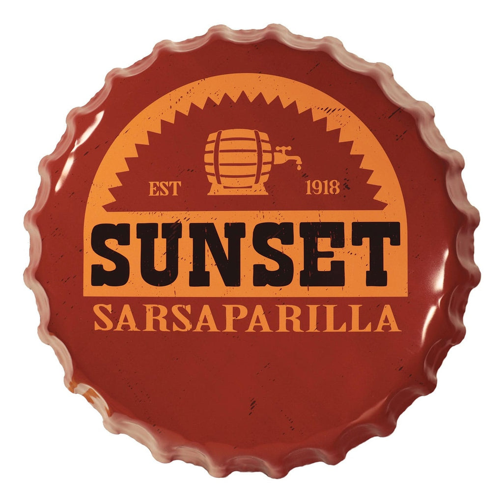 Produktbild Fallout Metallskylt Sunset Sarsaparilla Bottle Cap