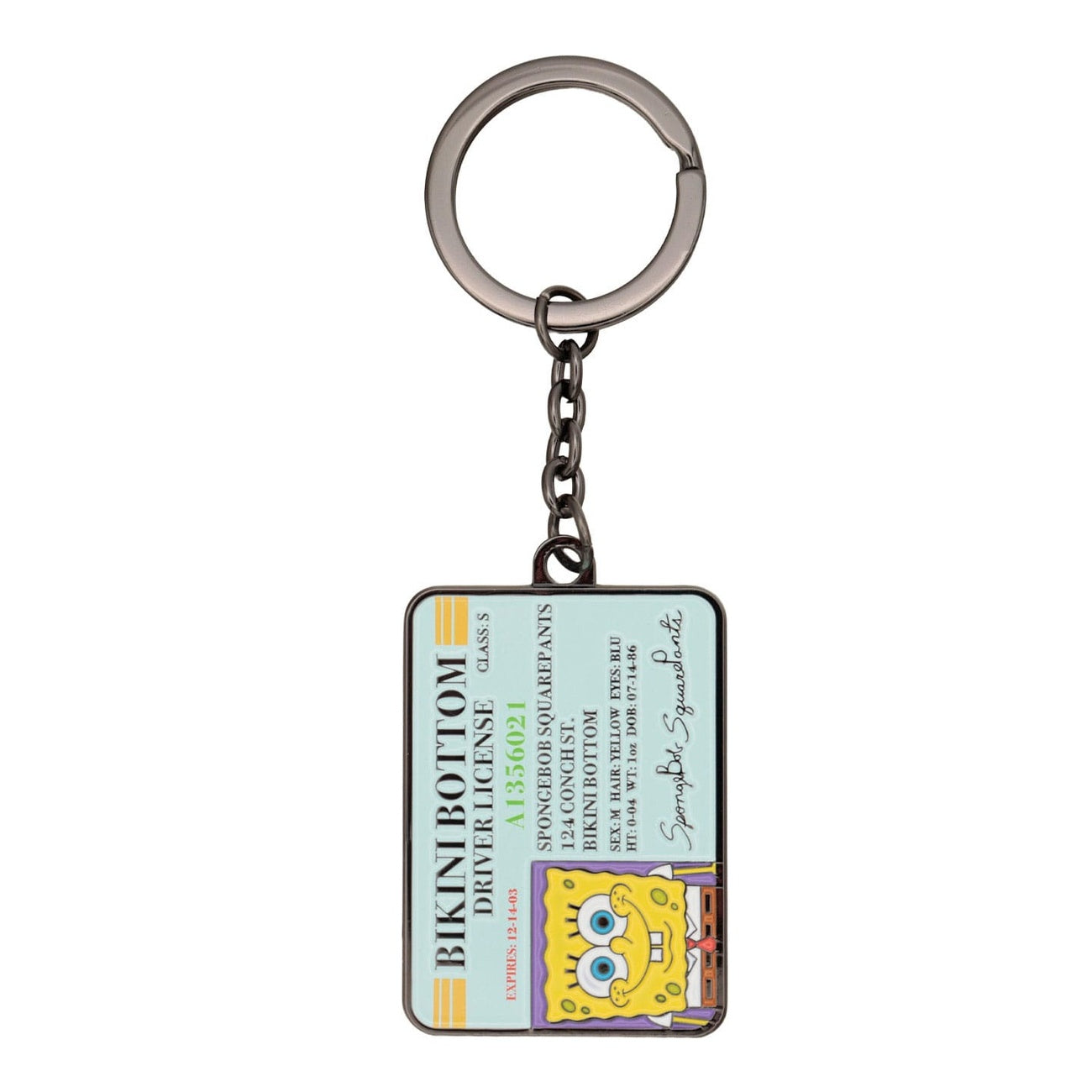 Produktbild SpongeBob SquarePants Nyckelring Driver License Limited Edition