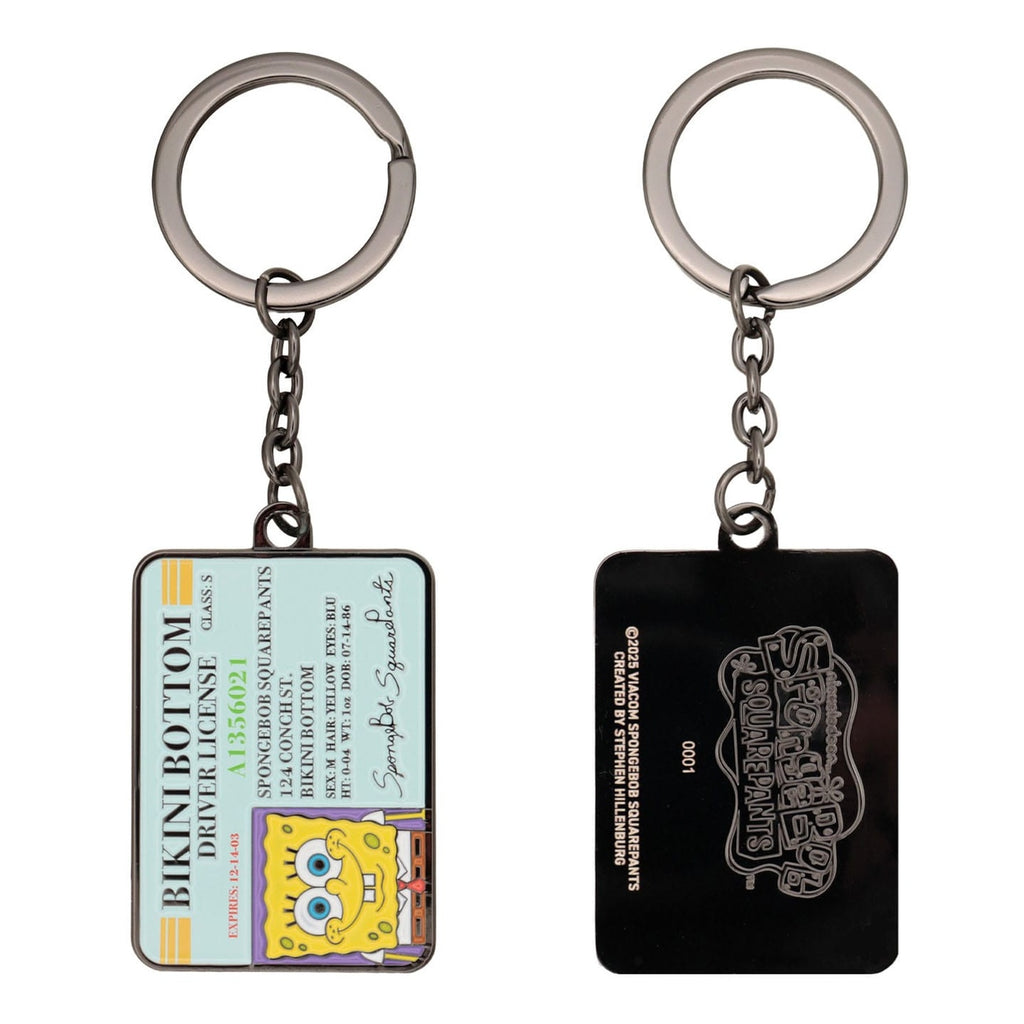 Produktbild SpongeBob SquarePants Nyckelring Driver License Limited Edition