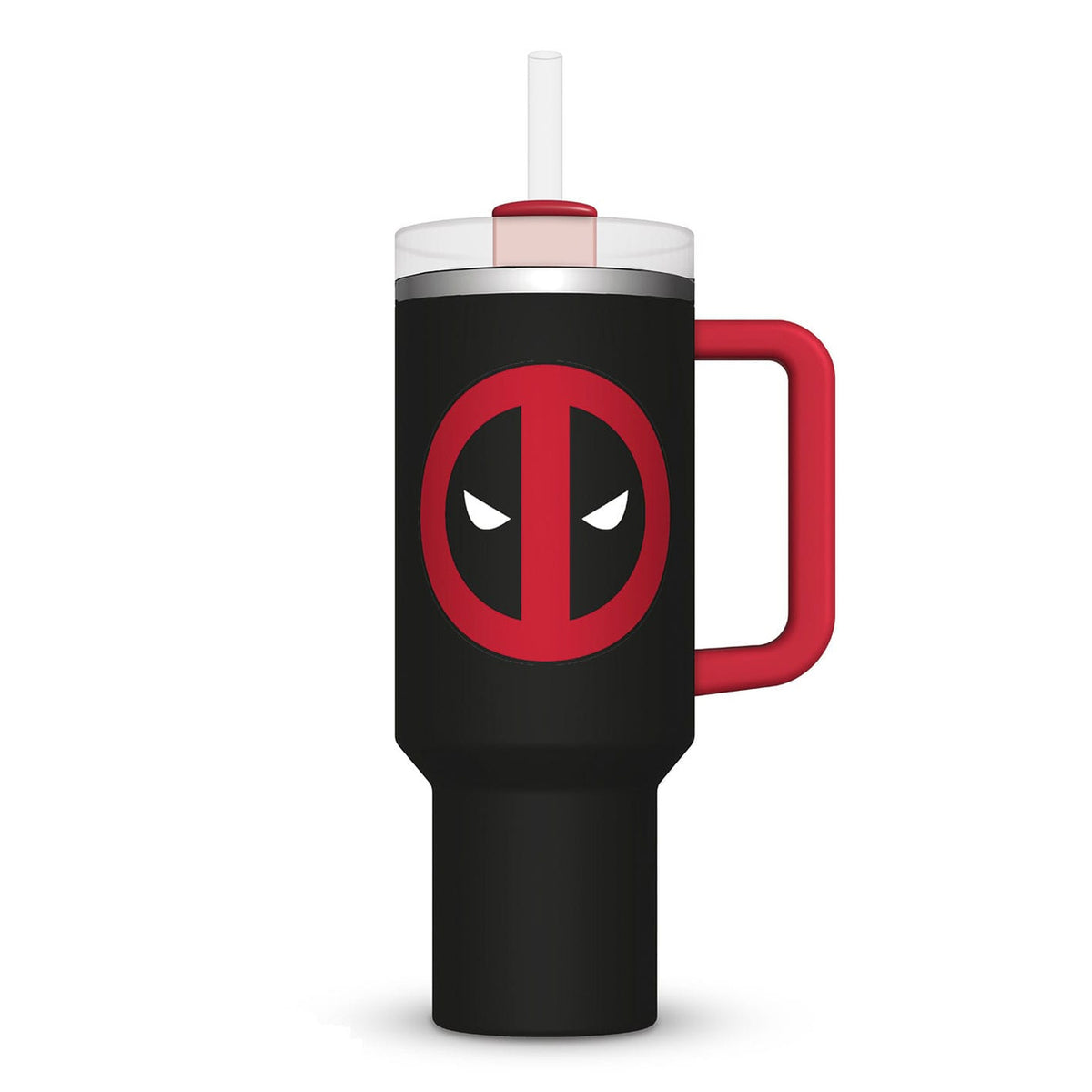 Produktbild Deadpool mugg i rostfritt stål logga 1130 ml