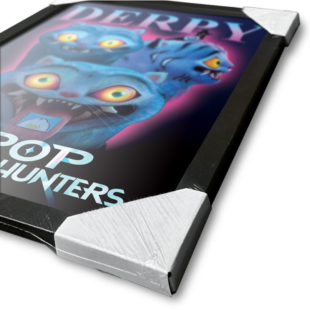 Produktbild KPop Demon Hunters Collector Print Poster i ram Derpy