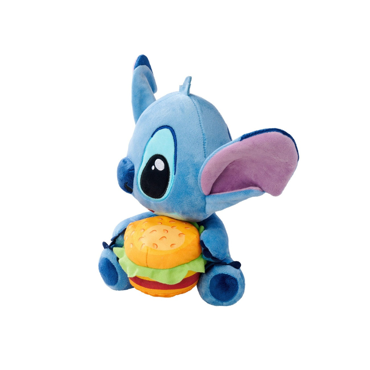 Produktbild Lilo & Stitch plushfigur Stitch med hamburgare 25 cm