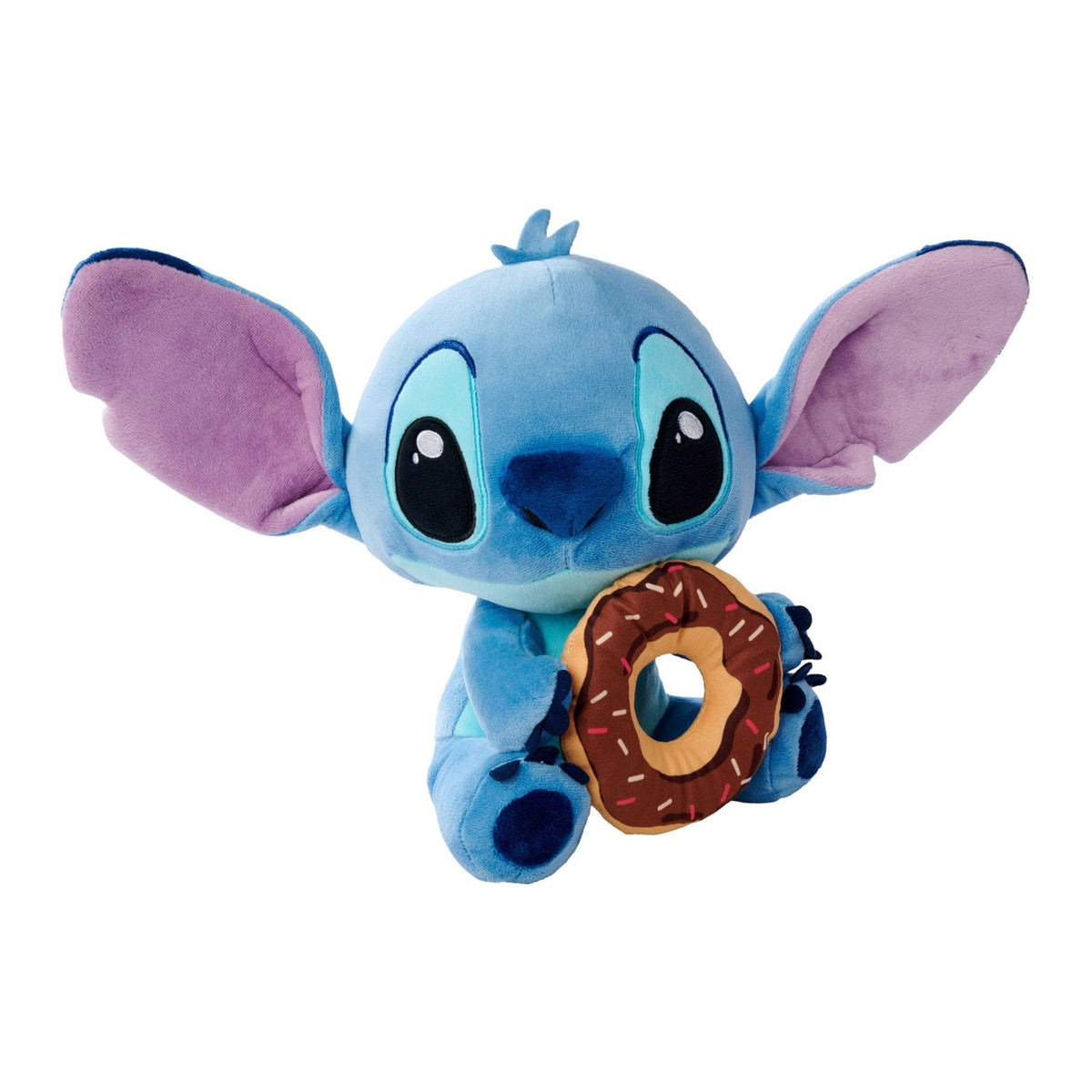 Produktbild Lilo & Stitch plyschfigur Stitch med munk 25 cm