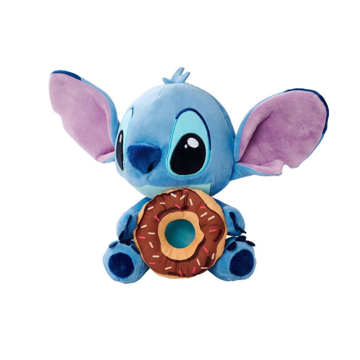 Produktbild Lilo & Stitch plyschfigur Stitch med munk 25 cm
