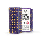 Produktbild Q Workshop Tärningsset Full Pack D6 Shimmering Purple (20)