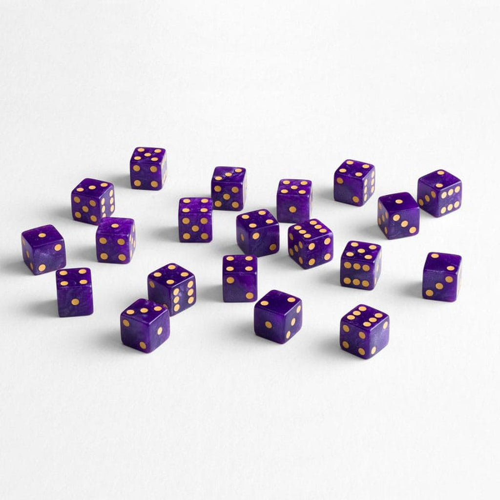 Produktbild Q Workshop Tärningsset Full Pack D6 Shimmering Purple (20)
