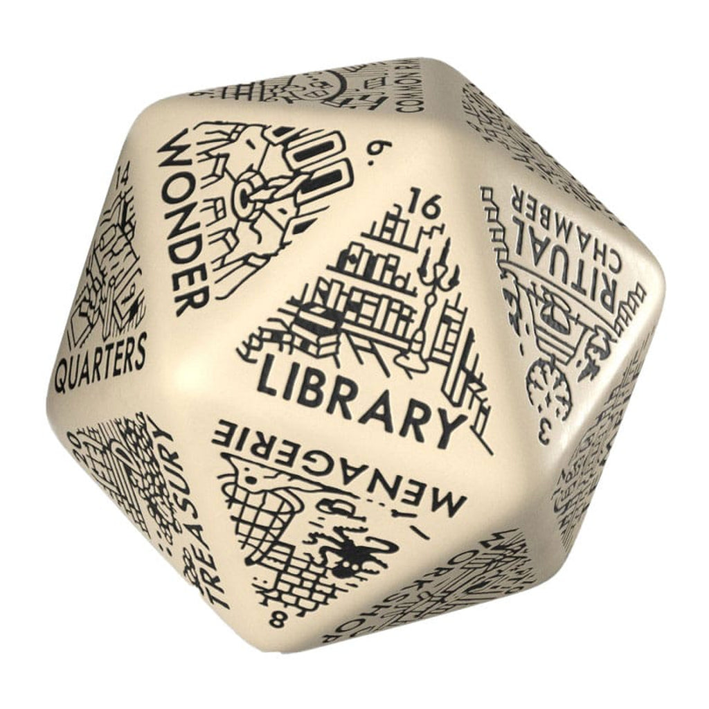 Produktbild Viridian Tärning Jumbo Tärning Dungeon Room Generator D20 Beige