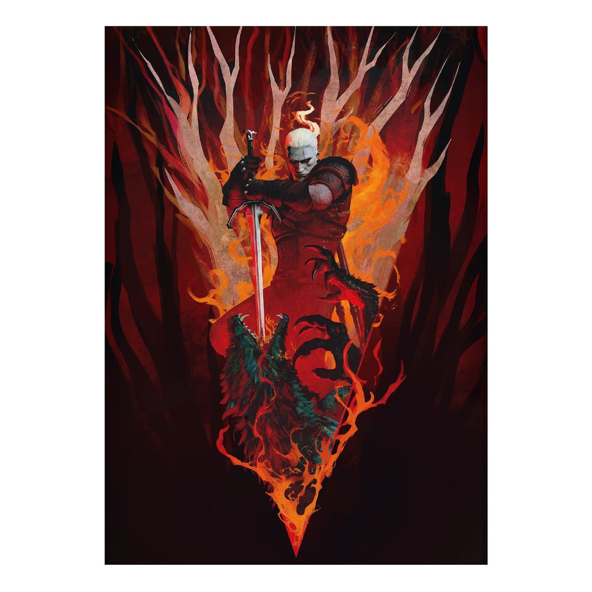 Produktbild The Witcher Pussel 10-pack 10th Anniversary Puzzle Collection (500 bitar)