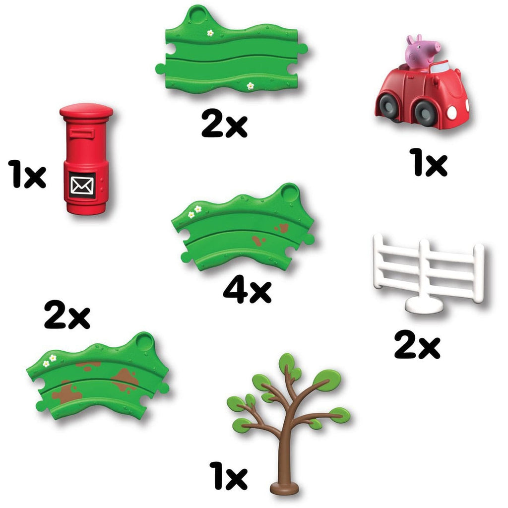 Produktbild Peppa Pig Whizz Around – Peppas lilla röda bil set