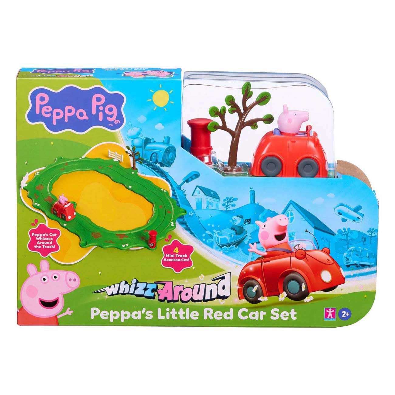 Produktbild Peppa Pig Whizz Around – Peppas lilla röda bil set