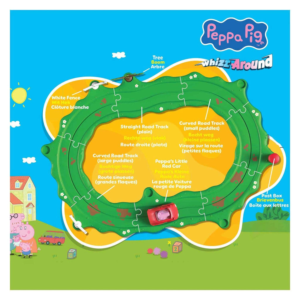Produktbild Peppa Pig Whizz Around – Peppas lilla röda bil set