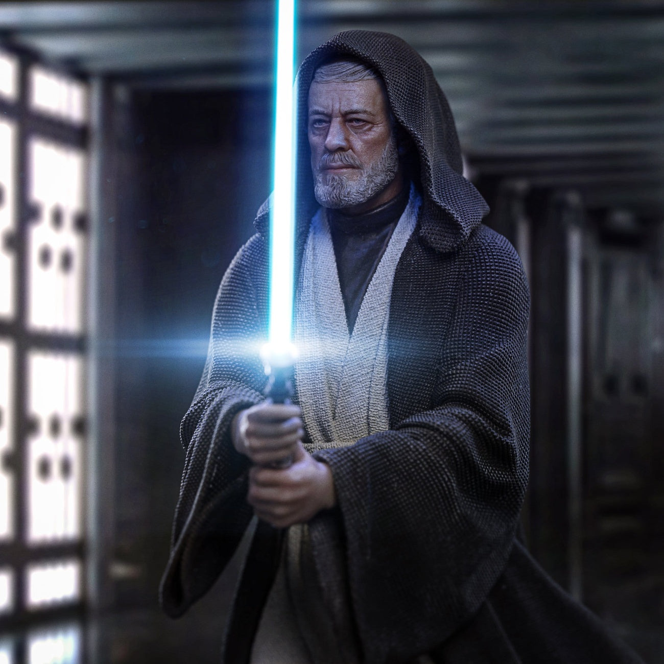 Produktbild Star Wars Deluxe Art Scale Staty 1/10 Darth Vader vs Obi-Wan Kenobi (CCXP Exclusive 2025) 24 cm