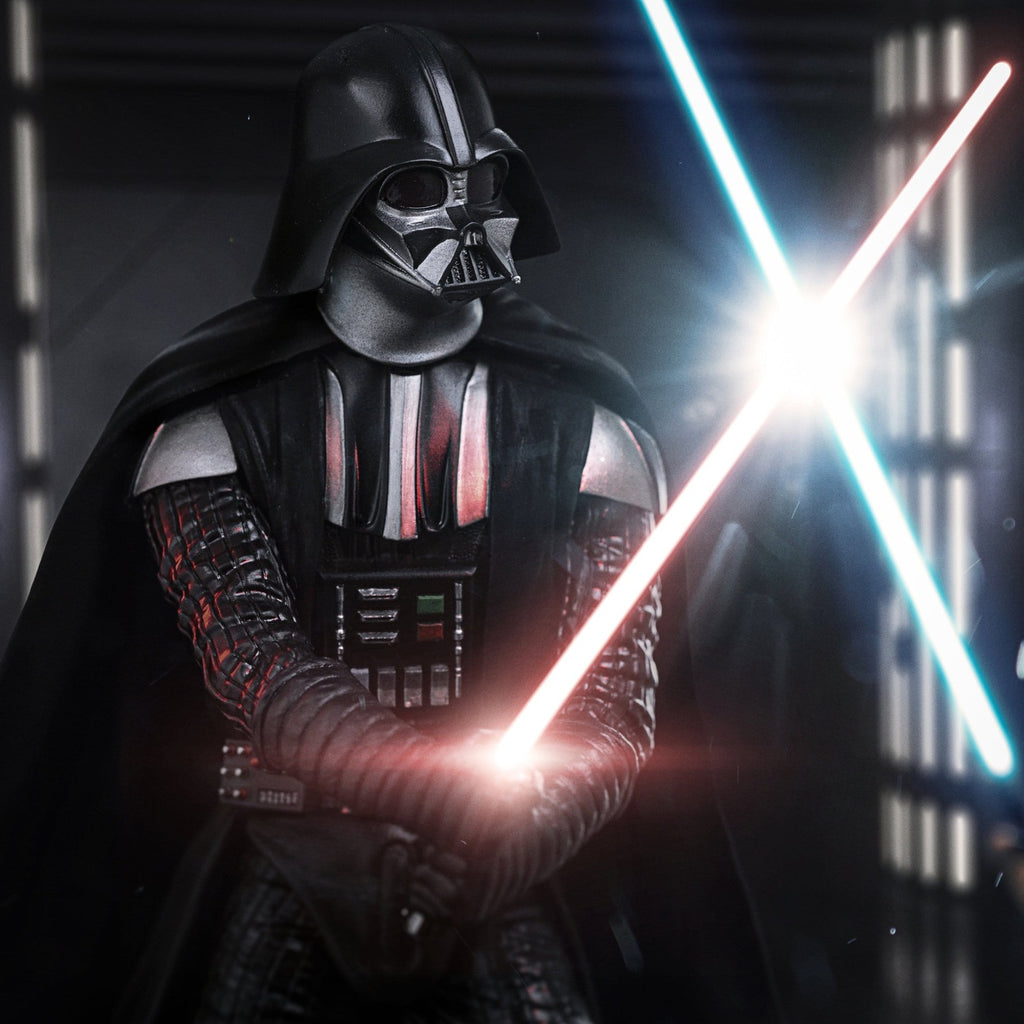 Produktbild Star Wars Deluxe Art Scale Staty 1/10 Darth Vader vs Obi-Wan Kenobi (CCXP Exclusive 2025) 24 cm