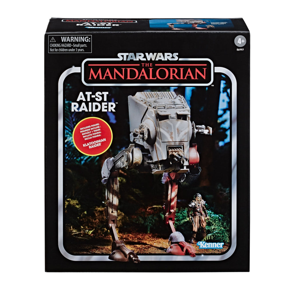 Produktbild Star Wars The Mandalorian Vintage Collection Fordon AT-ST Raider & Klatooinian