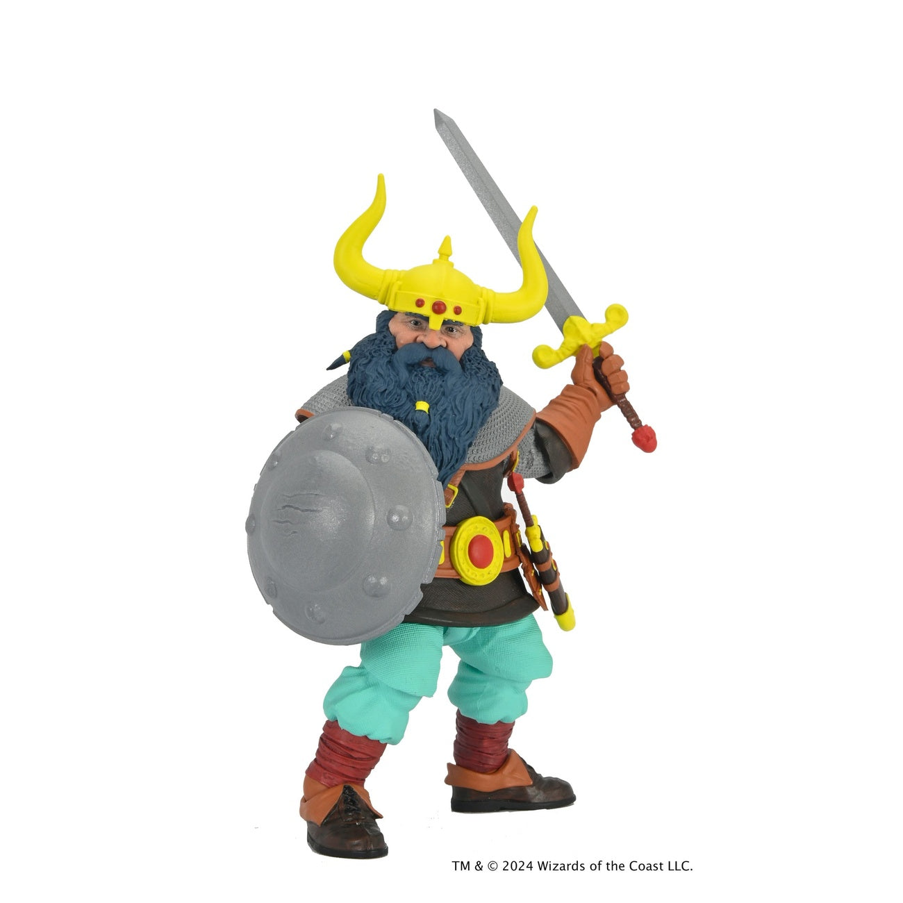 Produktbild Dungeons & Dragons actionfigur i skala 50th Anniversary Elkhorn på blisterkort 18 cm