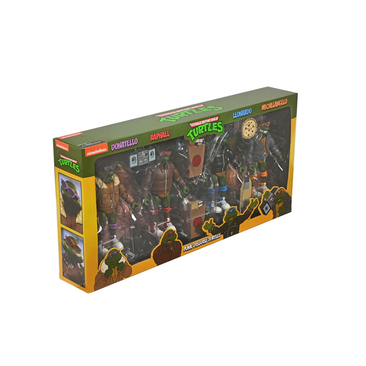 Produktbild Teenage Mutant Ninja Turtles (tecknad serie) 4-pack actionfigurer Punk Turtles 18 cm