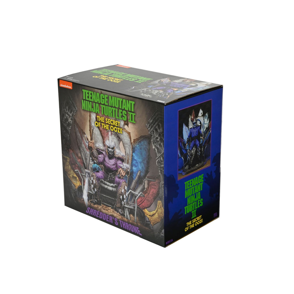Produktbild Teenage Mutant Ninja Turtles 2: Secret of the Ooze Diorama Shredder's Throne 27 cm