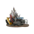 Produktbild Teenage Mutant Ninja Turtles 2: Secret of the Ooze Diorama Shredder's Throne 27 cm
