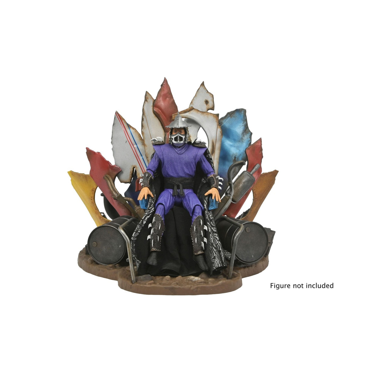 Produktbild Teenage Mutant Ninja Turtles 2: Secret of the Ooze Diorama Shredder's Throne 27 cm